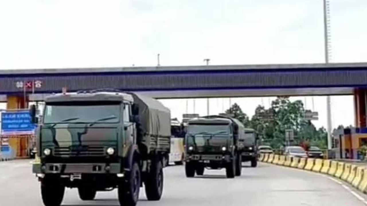 Truk militer P5 Boma buatan PT SSE