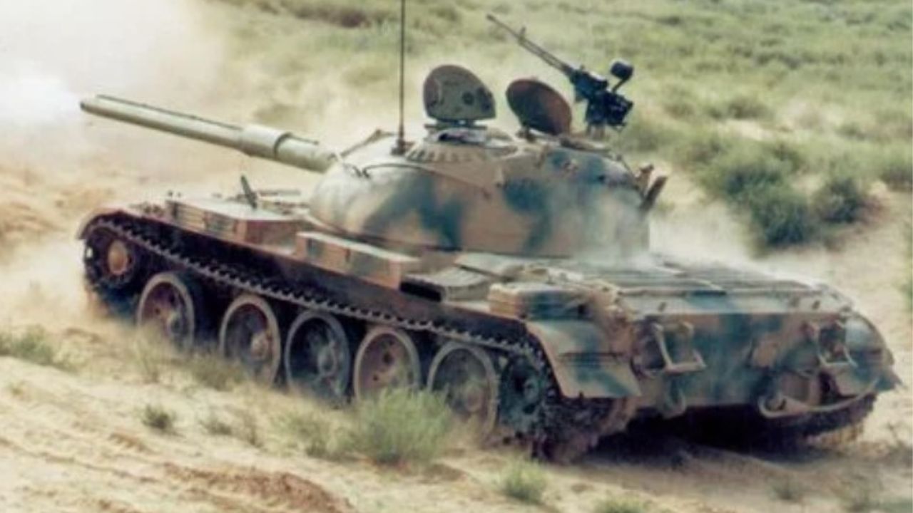 Type-59D MBT buatan NORINCO dari China