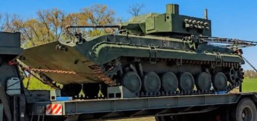 Ukraina lengkapi BMP-1 dengan turet Guardian 30 dari Spanyol