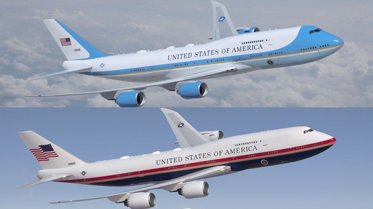Air Force One old and new