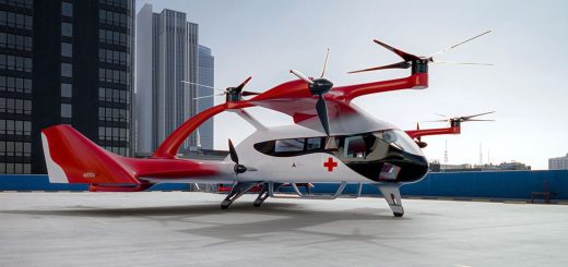Ambulans udara e200x buatan ePlane Company dari India