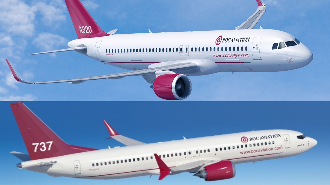 BOC Aviation A320neo and 737 MAX