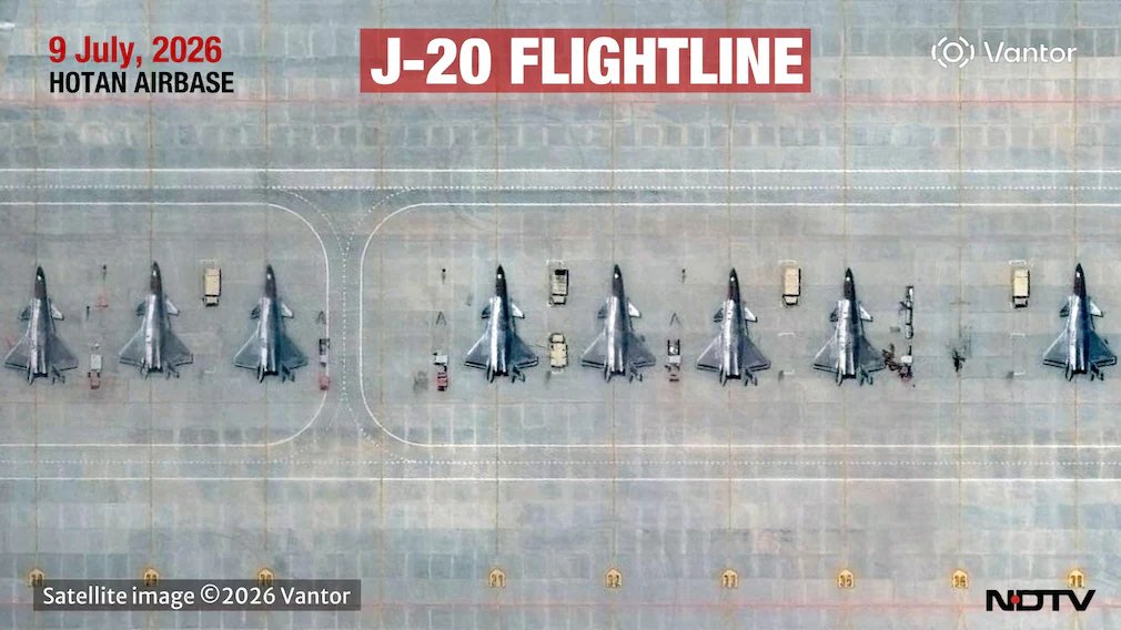 China tempatkan J-20 di dekat perbatasn India