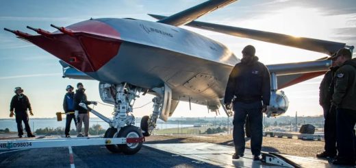 Drone tanker Boeing MQ-25 Stingray