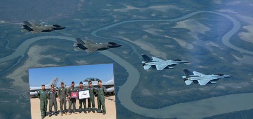 F-35A RAAF terbang bersama KF-16 ROKAF _