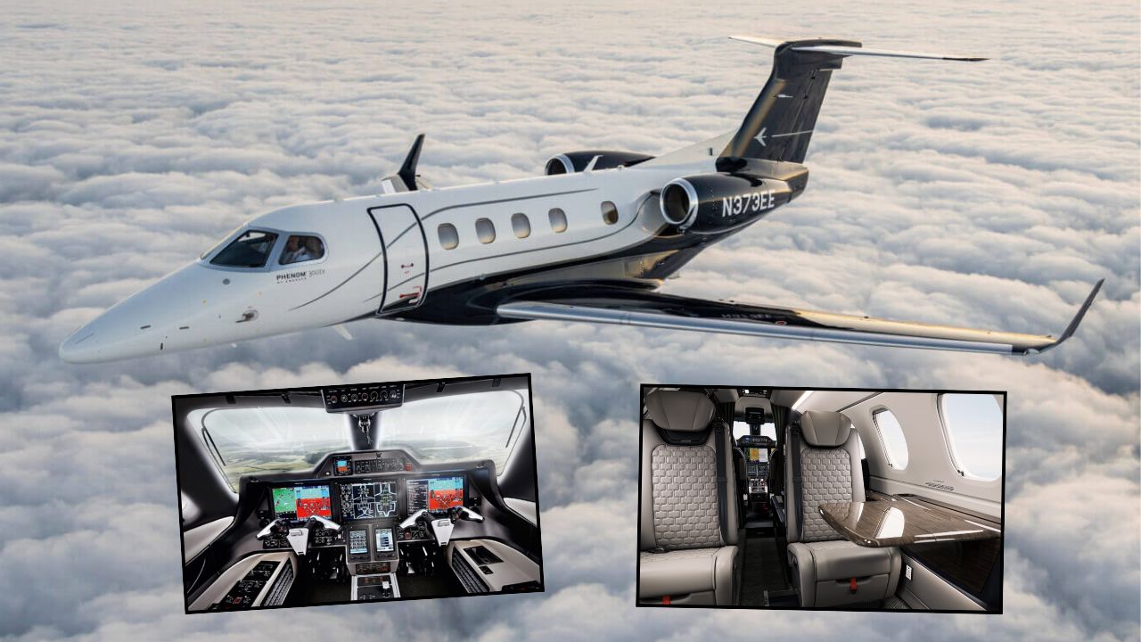 Jet Bisnis Embraer Phenom 300EV