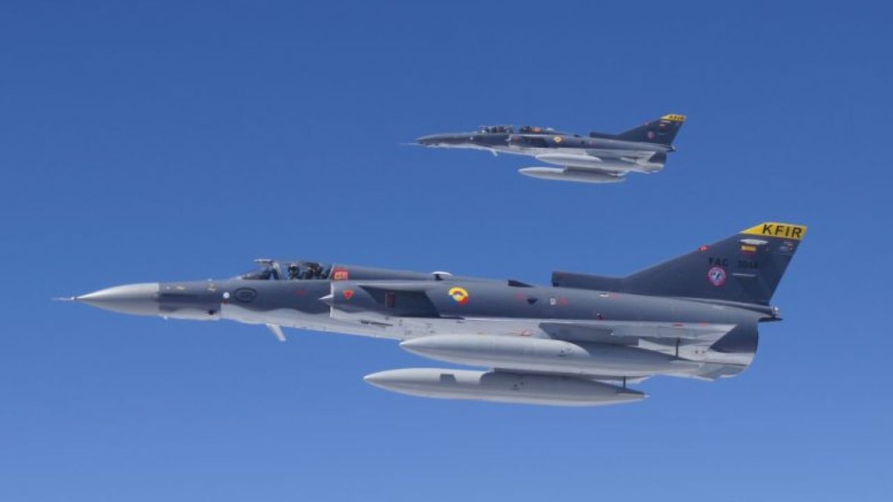 Jet tempur Kfir Sri Lanka