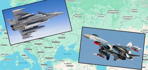 Jet tempur Rafale dan Su-35