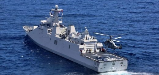 KRI I Gusti Ngurah Rai dalam Latma Orruda 2026 di Vladivostok