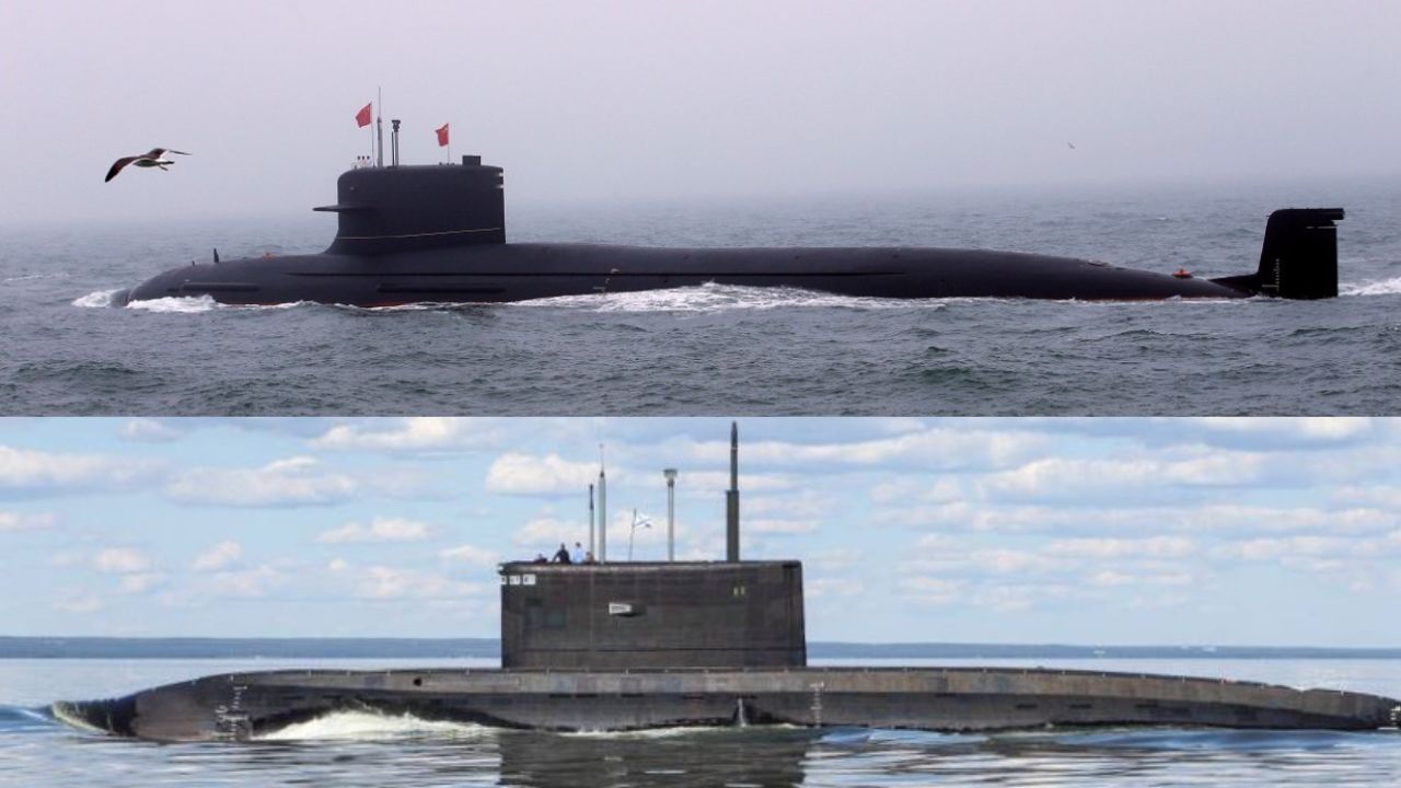 Kapal selam Yuan-class China dan Kilo-class Rusia