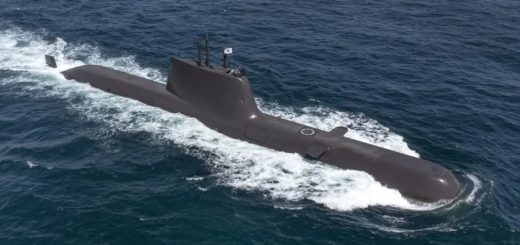 Kapal selam kelas 1800 ton buatan HD Hyundai
