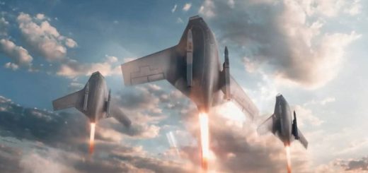 Konsep pesawat serang VTOL dari Shield AI