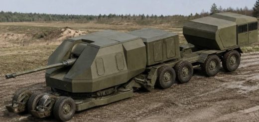 Meriam laut A-192M Rusia