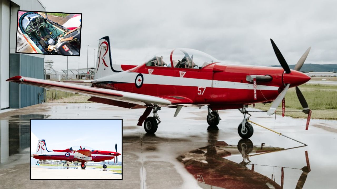 Pesawat PC-9A eks The Roulettes dijual Rp6 miliar _
