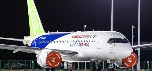 Pesawat jet komersial COMAC C919-600