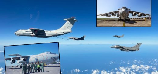 Pesawat tanker Il-78MKI India beroperasi dari Bandara Juanda