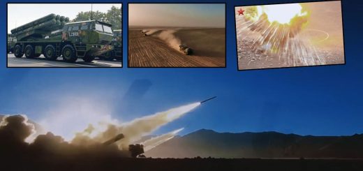 Roket PHL-191 MLRS China hasilkan hujan serpihan yang masif