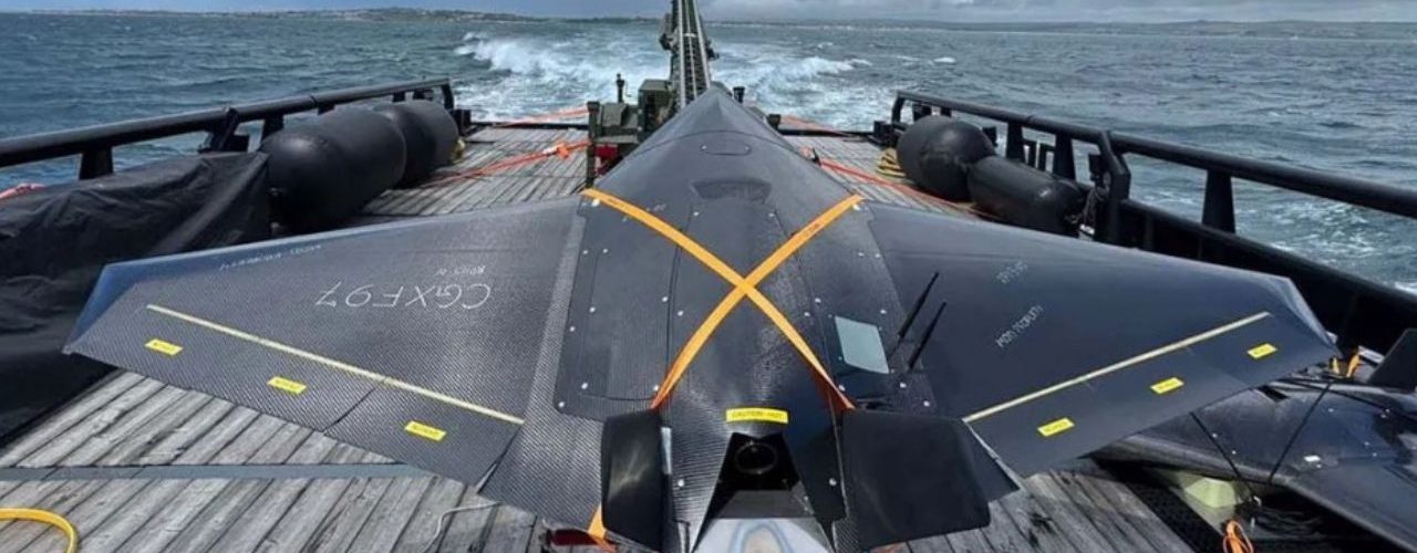Royal Navy luncurkan drone Nyan OWE dari kapal perang