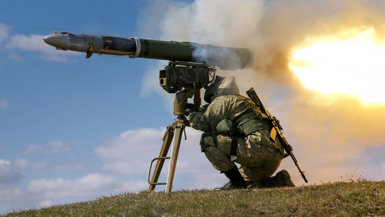 Rudal Antitank 9M133 Kornet Rusia