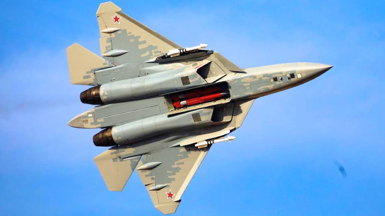 Rudal RVV-SDM untuk jet tempur Su-57E