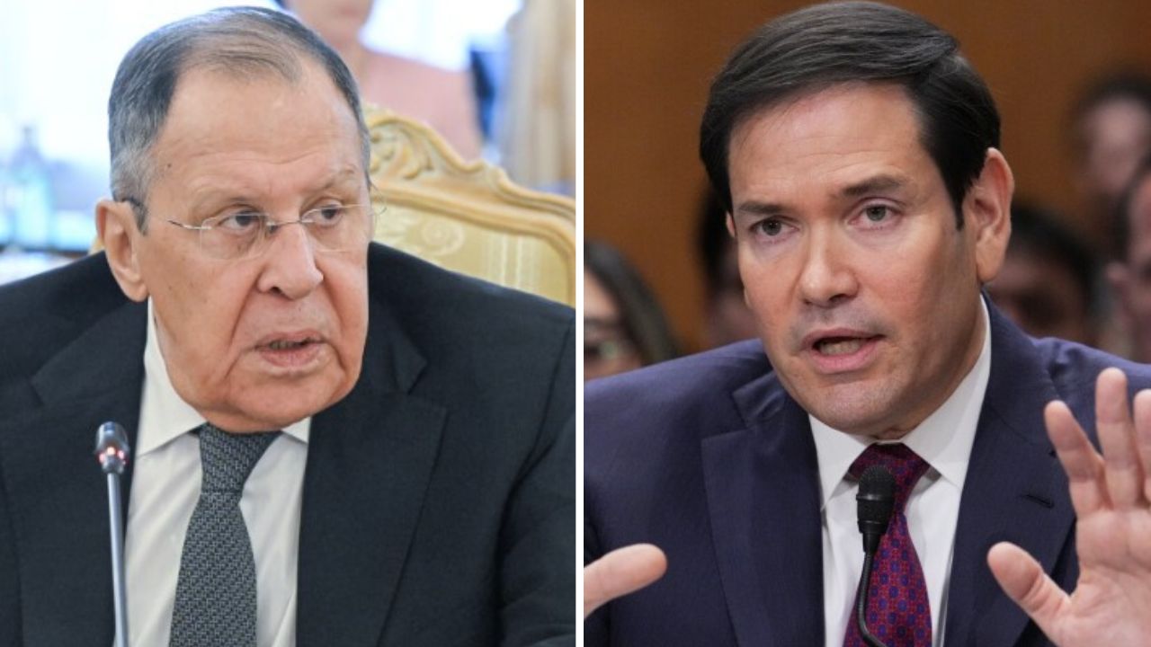 Sergey Lavrov and Marco Rubio