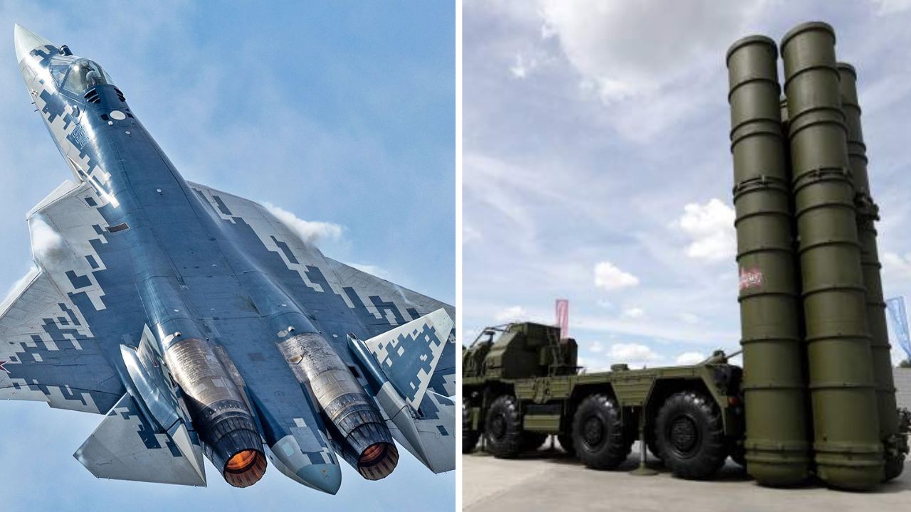 Su-57 dan S-400