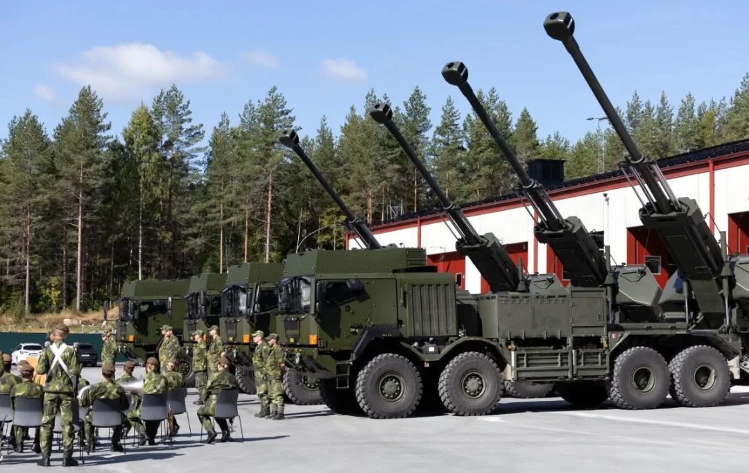 Archer 8x8 SPH Angkatan Darat Swedia