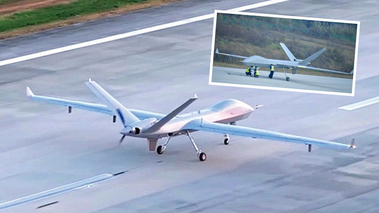 Drone MALE terbaru GJ-3A China