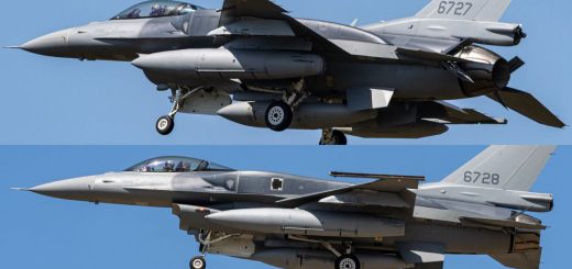 Dua F-16V Taiwan terbang dari Amerika Serikat