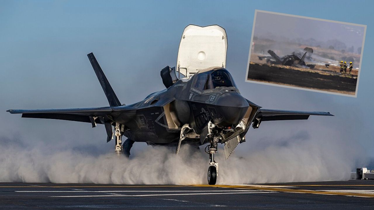 F-35B USMC jatuh di San Diego