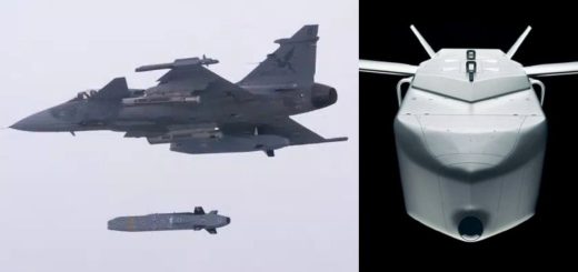Gripen C Swedia sukses luncurkan rudal Taurus KEPD 350