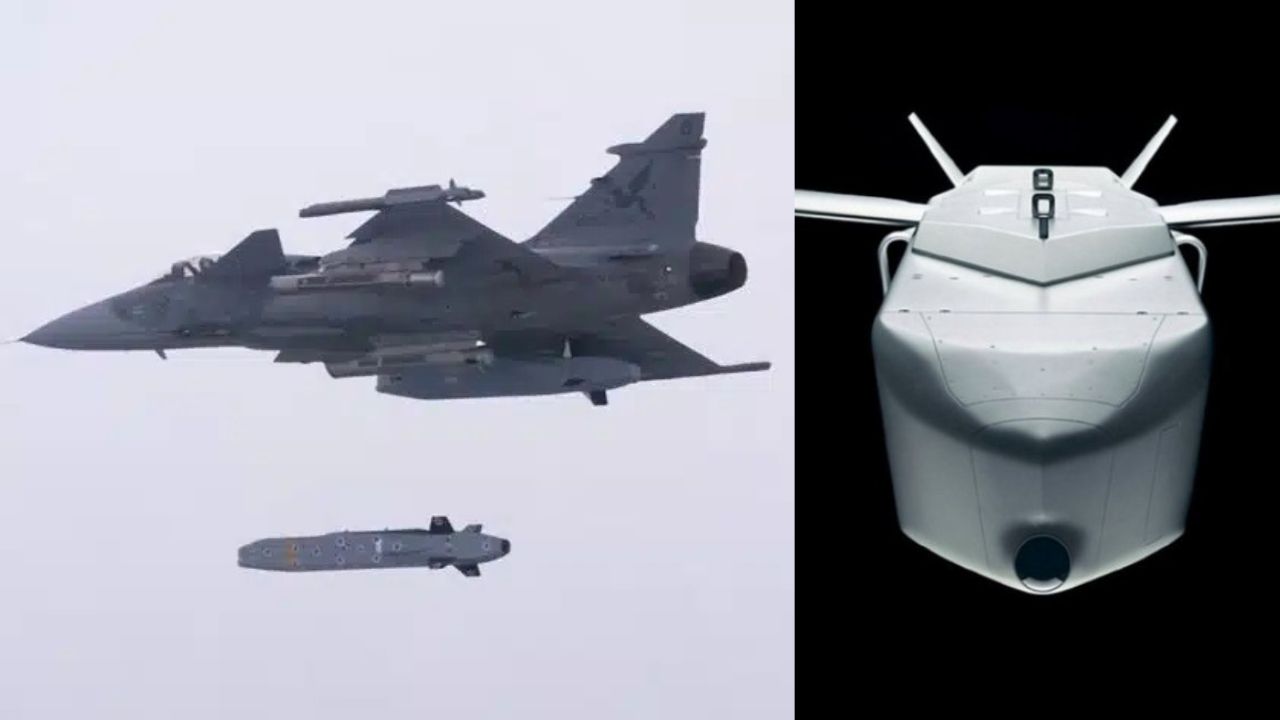 Gripen C Swedia sukses luncurkan rudal Taurus KEPD 350