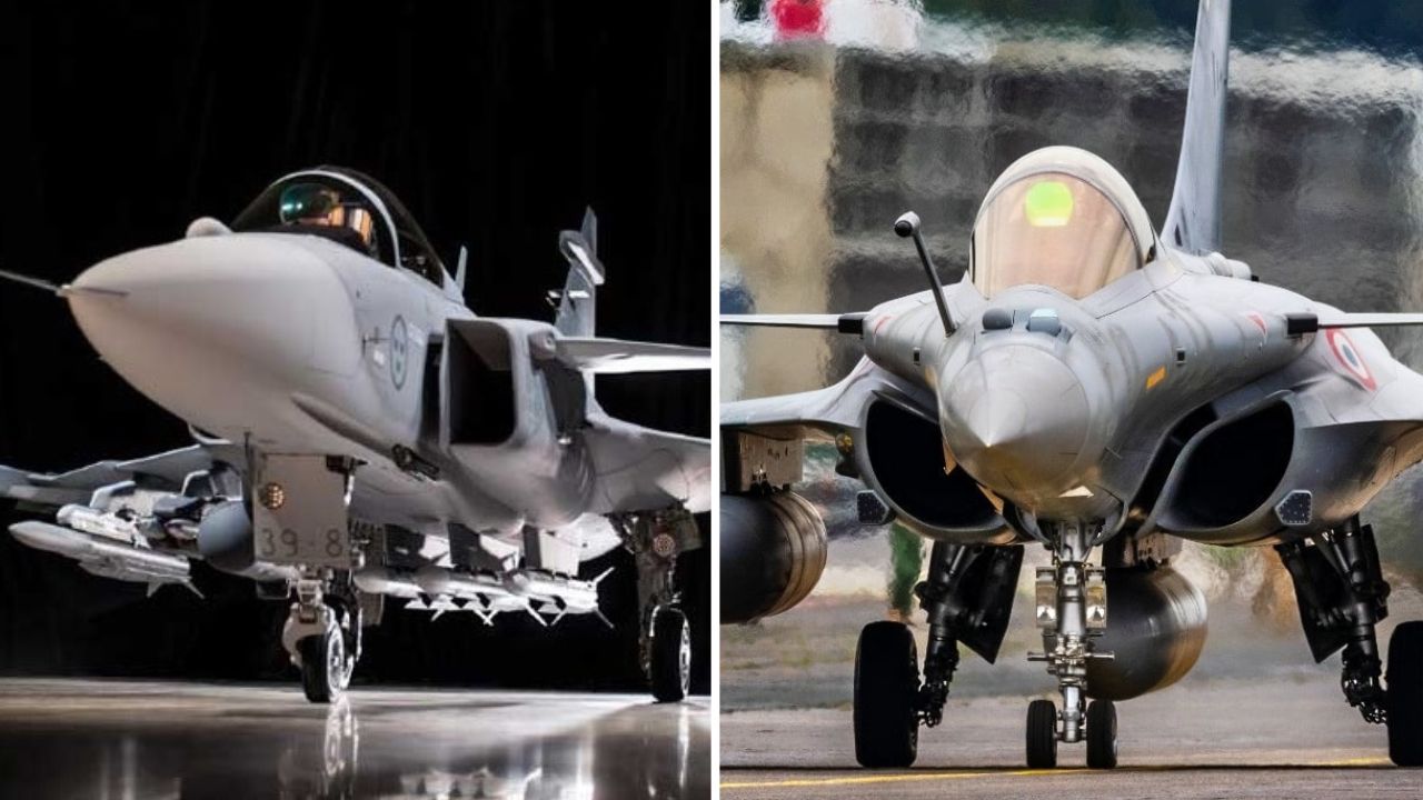 Gripen E dan Rafale F4