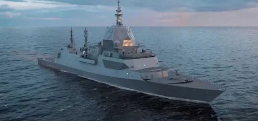Fregat HMAS Hunter buatan BAE Systems Australia.