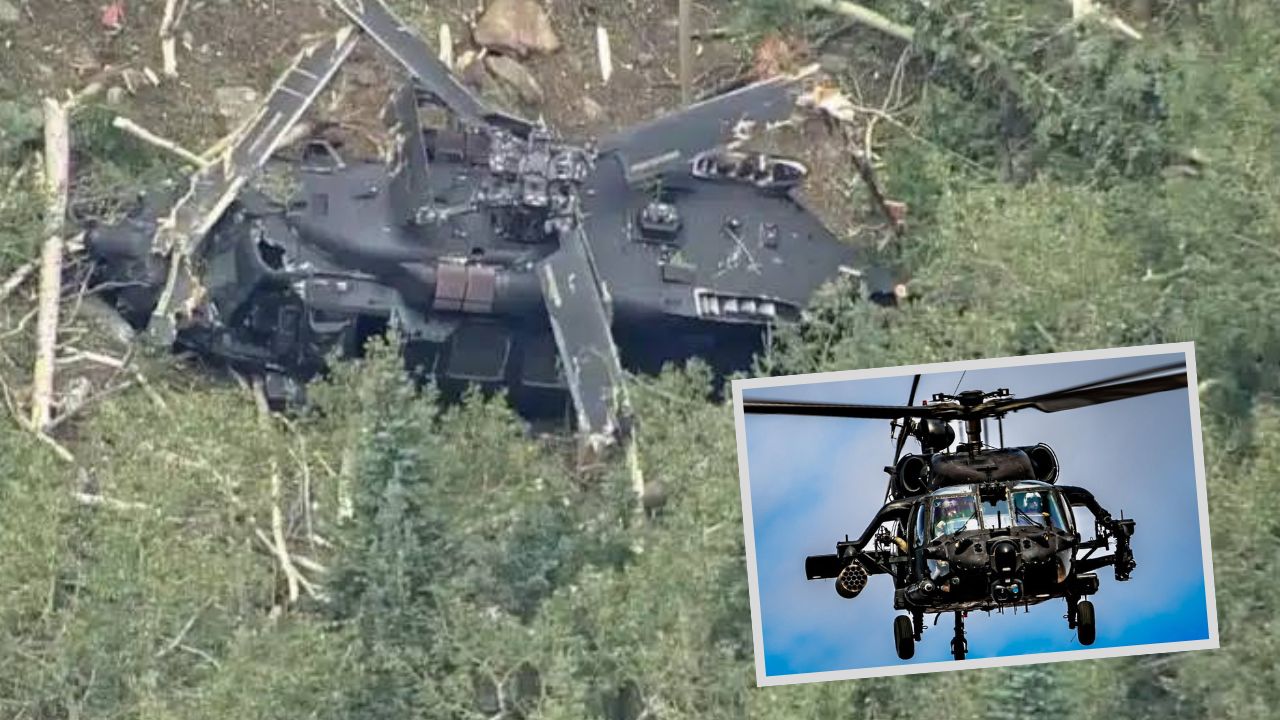Helikopter MH-60 Black Hawk Night Stalkers jatuh di Colorado