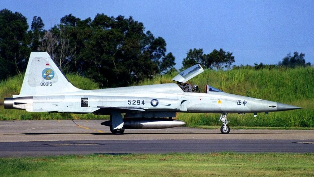 Jet tempur F-5E Tiger Angkatan Udara Taiwan