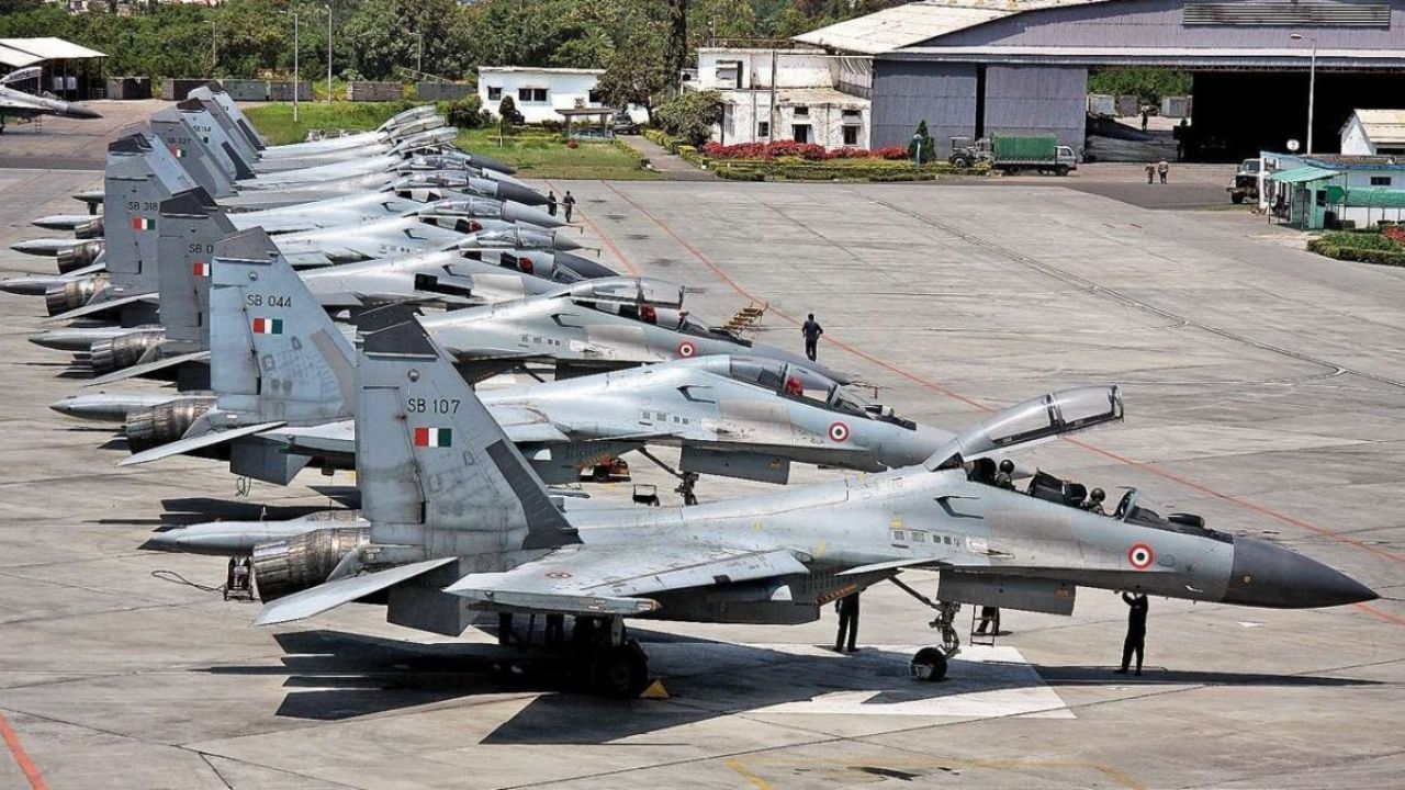 Jet tempur Su-30MKI Angkatan Udara India