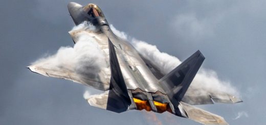 Jet tempur siluman F-22 Raptor USAF