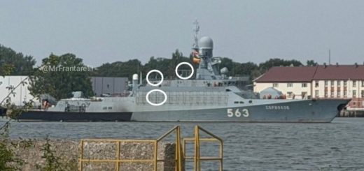 Kapal korvet Serphukov Angkatan Laut Rusia