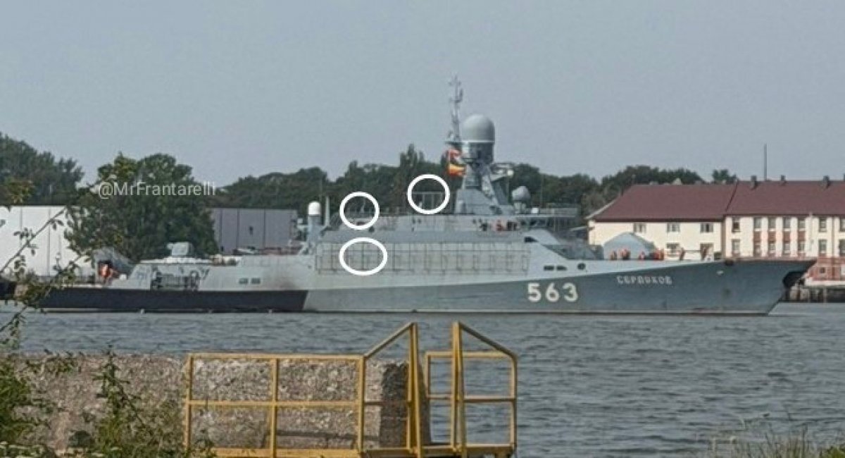 Kapal korvet Serphukov Angkatan Laut Rusia