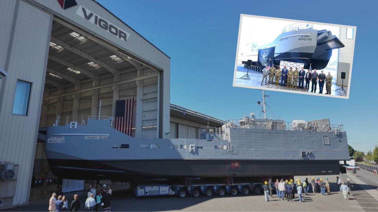 Kapal pengangkut tank USAV Craney Island US Army