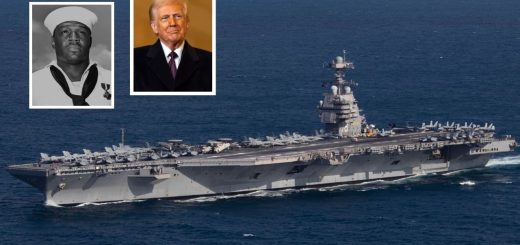Muncul wacana USS Doris Miller akan diganti menjadi USS Donald Trump