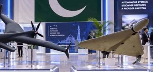 Pakistan pamerkan drone kamikaze D-248 yang mirip Shahed-136 Iran