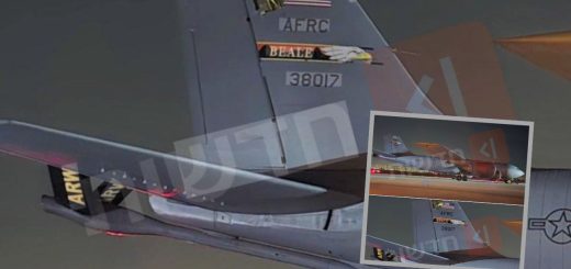 Pesawat KC-135 USAF yang kehilangan ekor di Irak tiba di AS