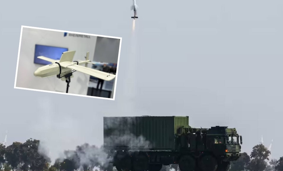 Rheinmetall luncurkan drone kamikaze FV-014 dari kontainer truk HX.