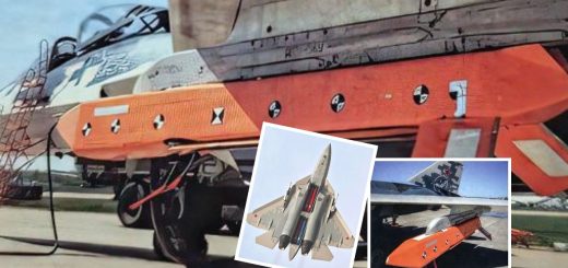 Rudal drone siluman S-71M Monokhrom pada Su-57