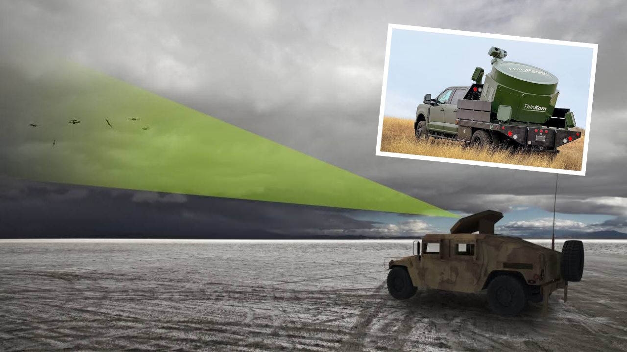 Senjata gelombang mikro antidrone US Army