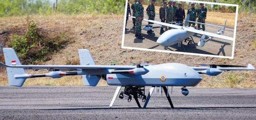 TNI AL Menguji Drone HC-545 VTOL Buatan China