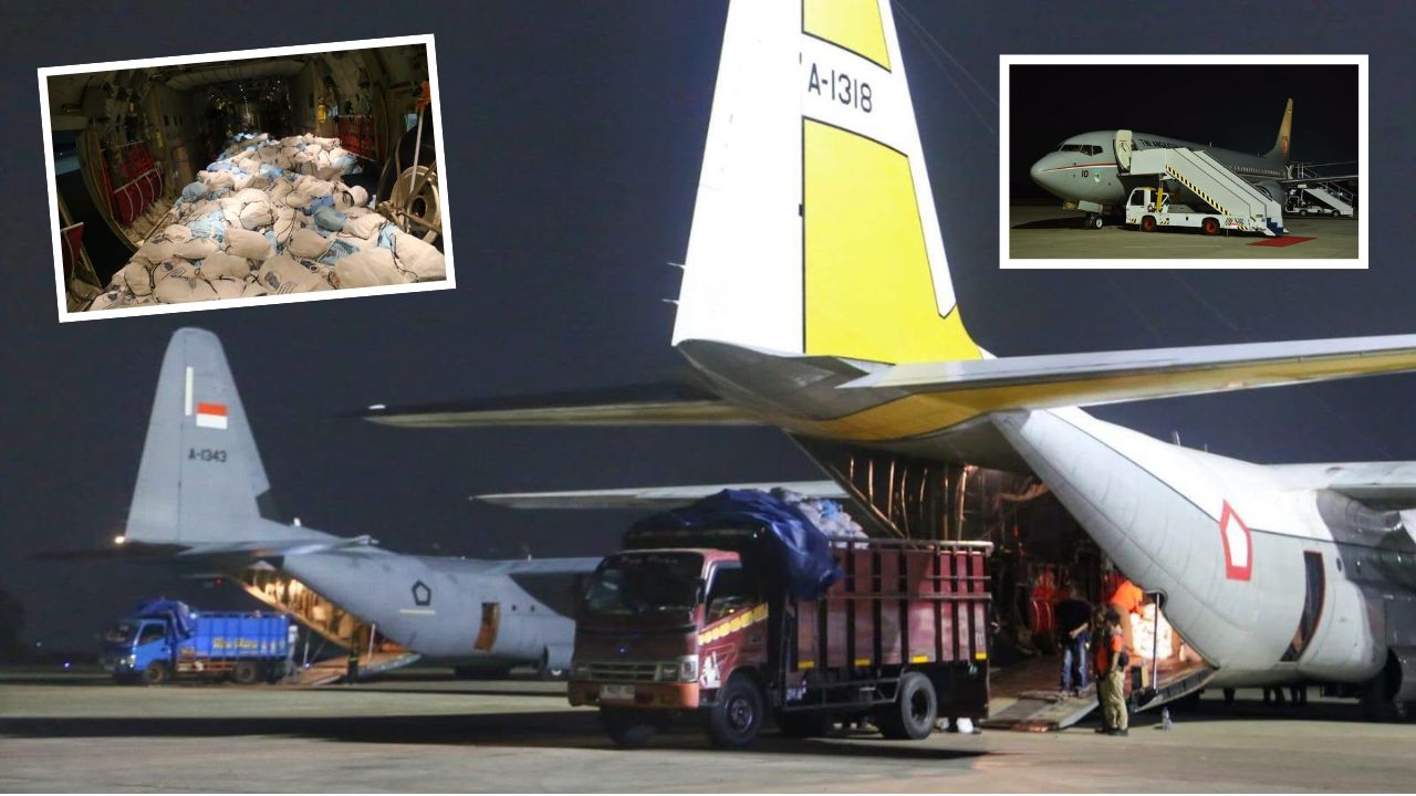 TNI AU kirimkan bantuan logistik untuk korban gempa NTT