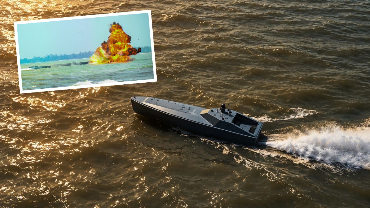 USV Kamikaze buatan PT PAL teruji dalam Latihan Terintegrasi TNI